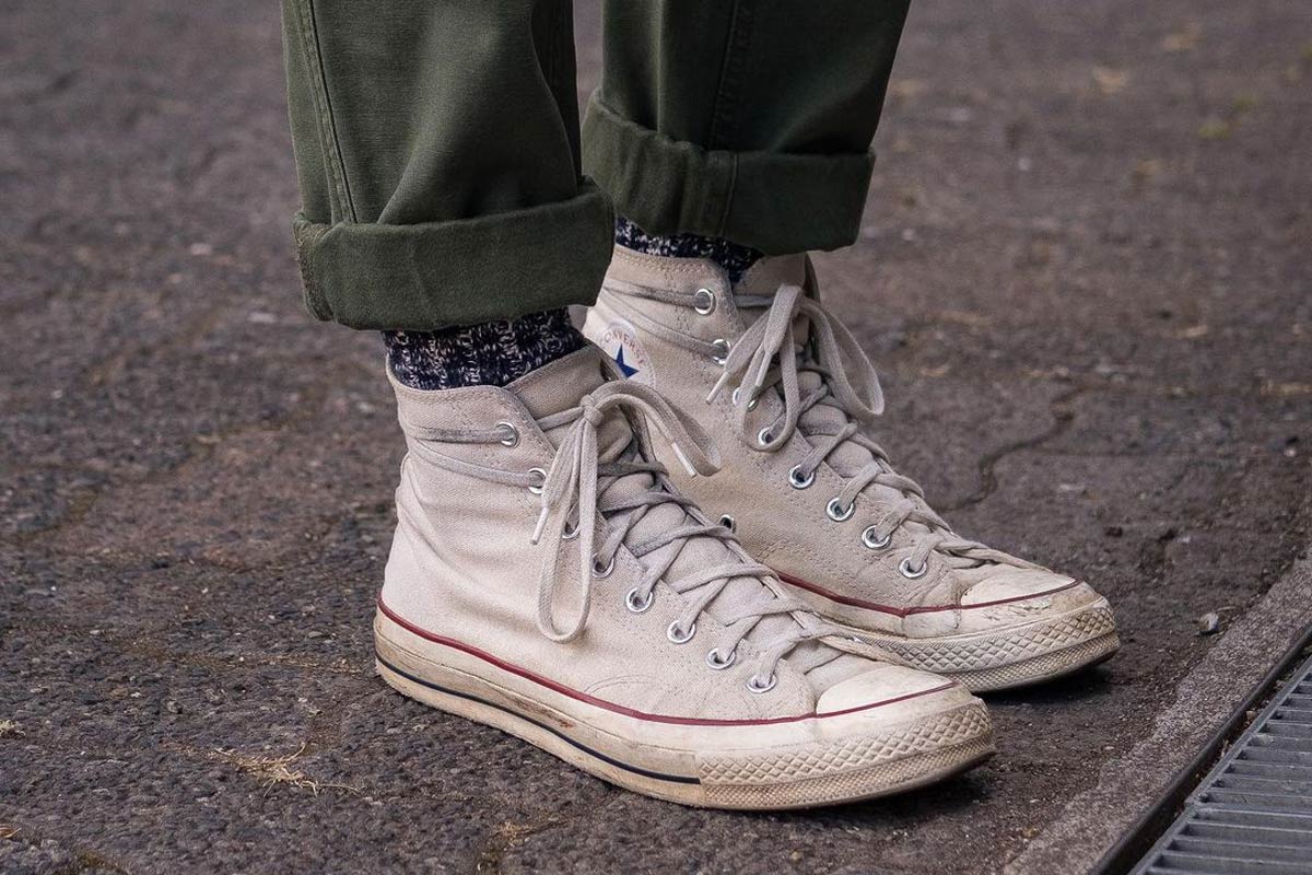 Canadá número Inspección How To Clean White Converse Sneakers