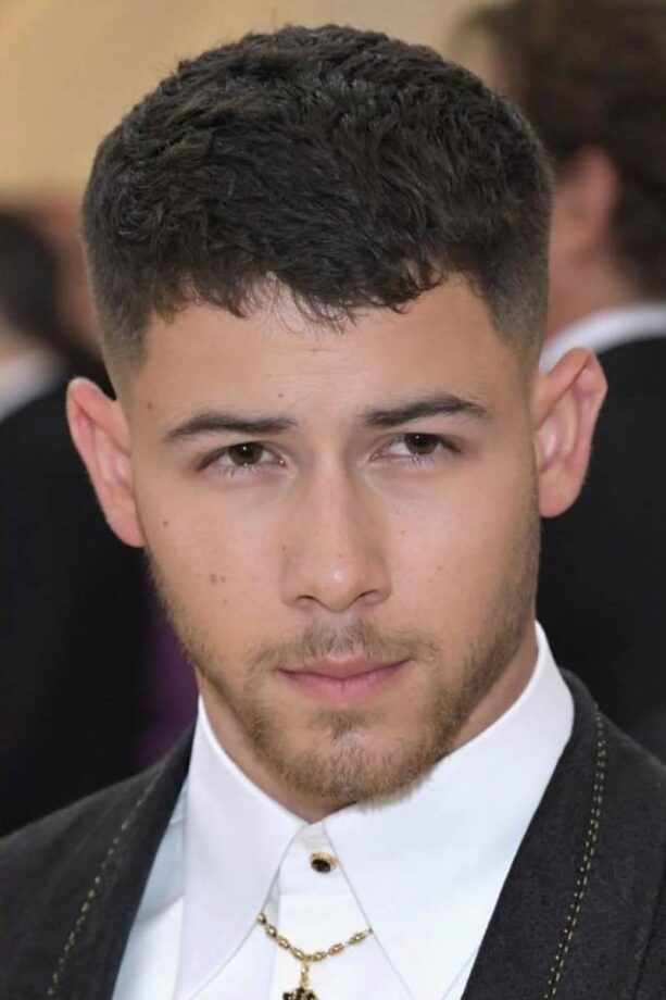 Men's short haircuts - Caesar Cut on Joe Jonas