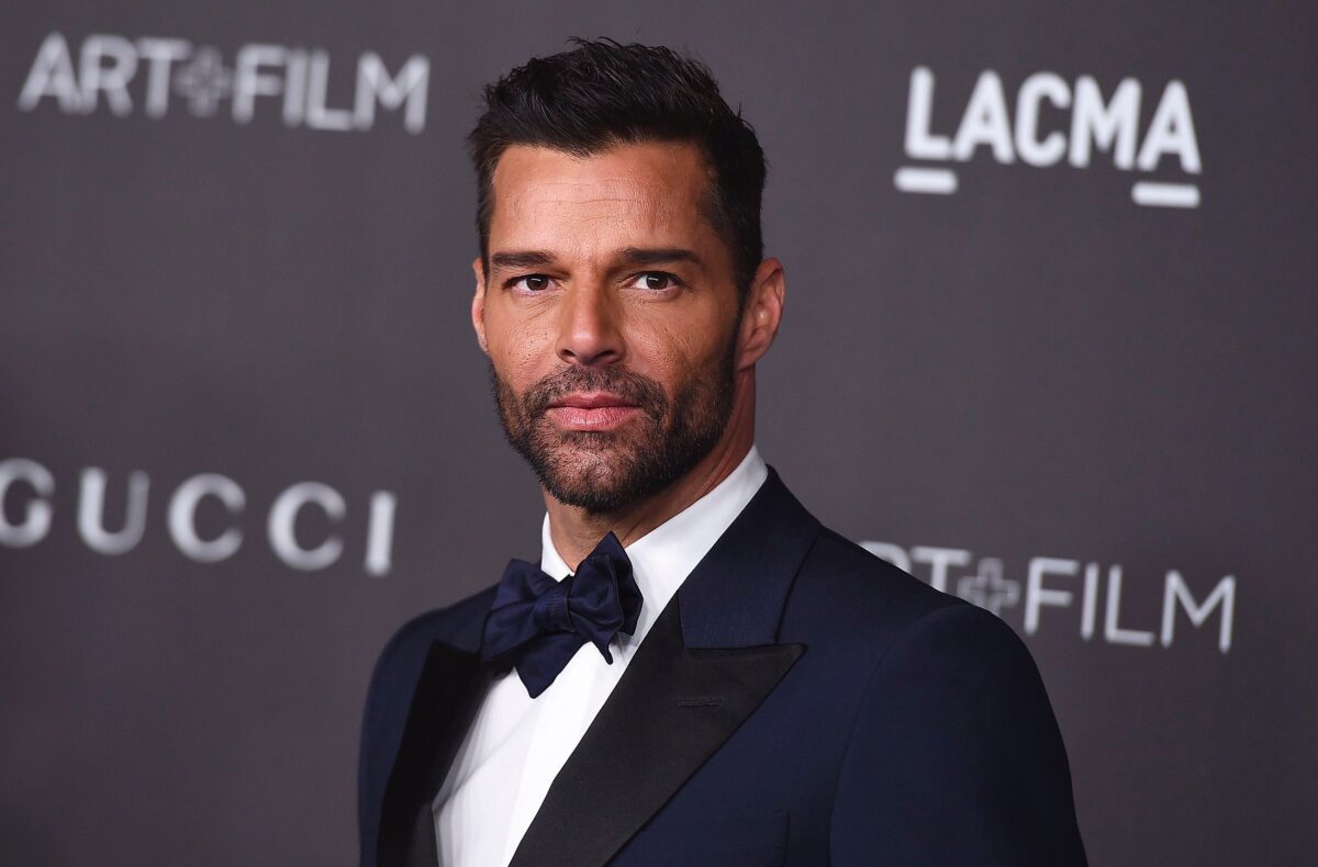 Ricky Martin's Latest Look Perfectly Captures Men's Attitude To Grooming In 2021