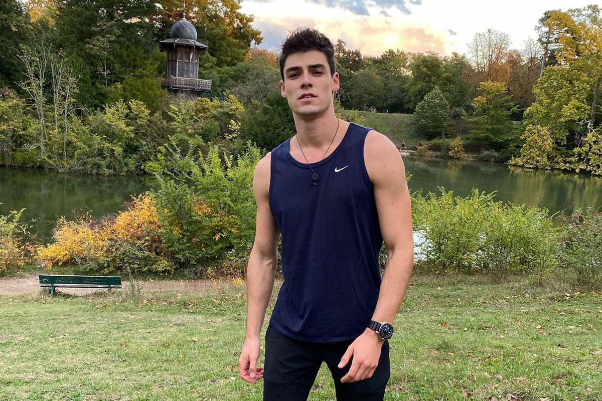 Ridiculously Good Looking French Model Reveals How He Kept Fit During Lockdown