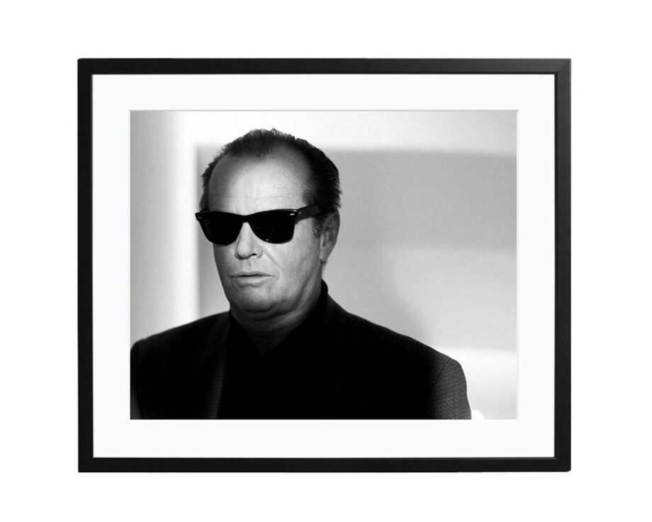 Sonic Editions Framed Jack Nicholson in LA Hotel Room Print