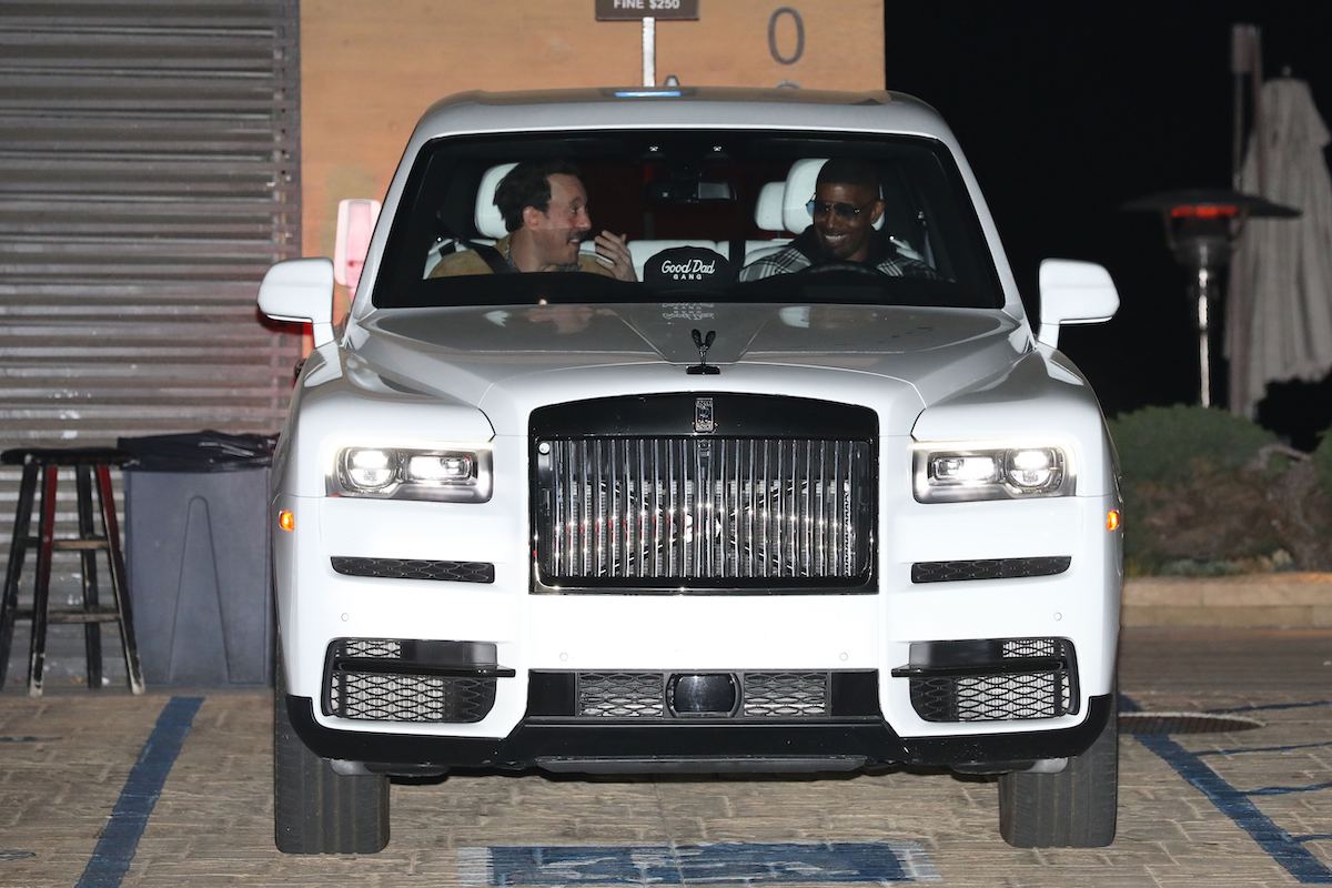 Jamie Foxx Spotted Driving England’s Most Unnecessary SUV