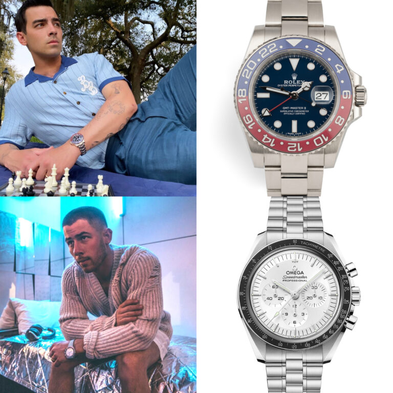 nick jonas wrist watch