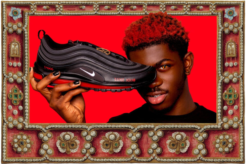 lil nax nike shoes