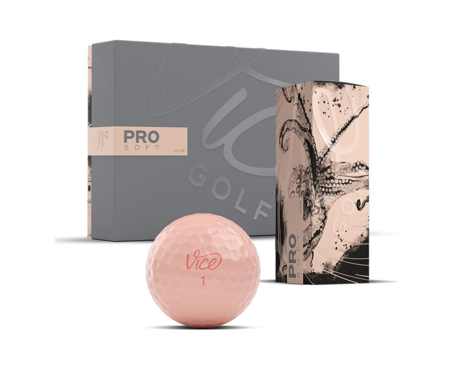 Vice Pro Soft Golf Ball Peach