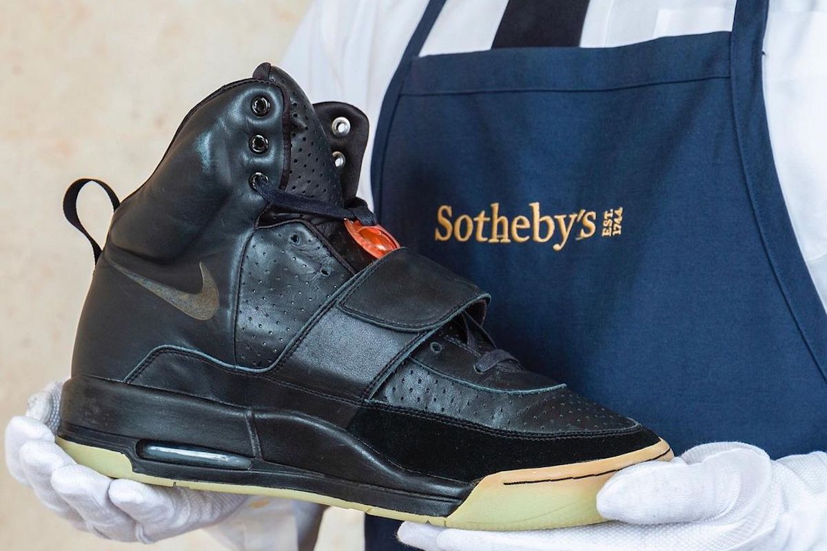 Kanye West's Million-Dollar Sneaker Auction A Turning Point For Modern Luxury