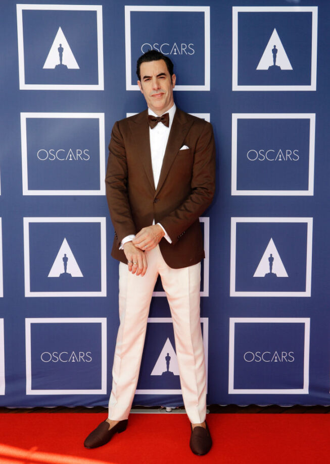 Sacha Baron Cohen Was The Best Dressed Man At The Oscars
