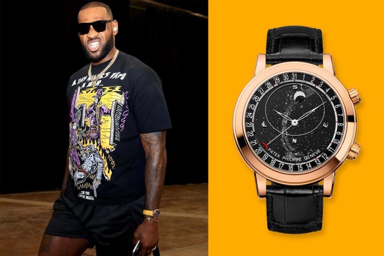 LeBron James Spotted Wearing One Of A Kind 'Los Angeles Lakers Edition ...