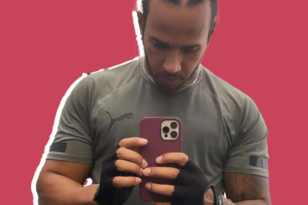 Lewis Hamilton's Controversial Gym Fashion Accessory Leaves Men Divided
