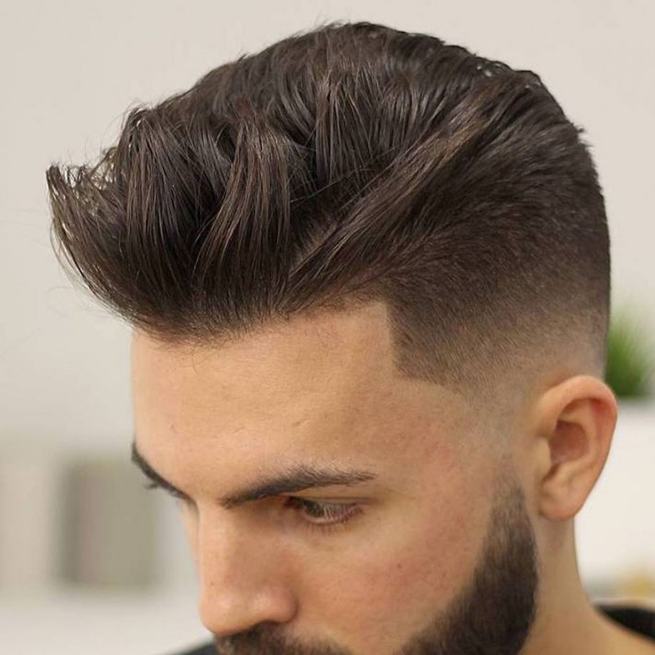 mens quiff haircuts quiff with fade