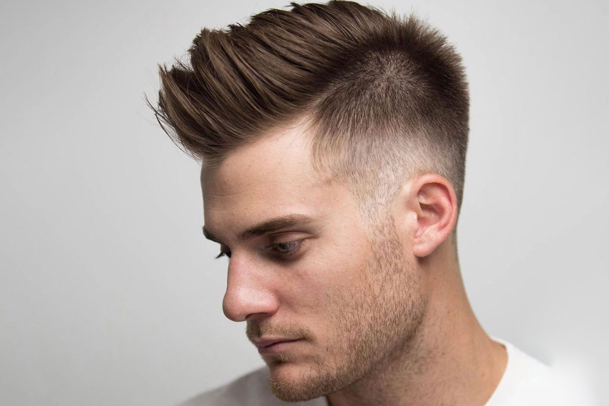 25 Men's Hairstyles With Short Sides and a Long Top