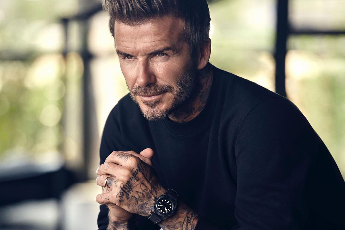 David Beckham's New 'People's Rolex' Is A Walk On The Dark Side
