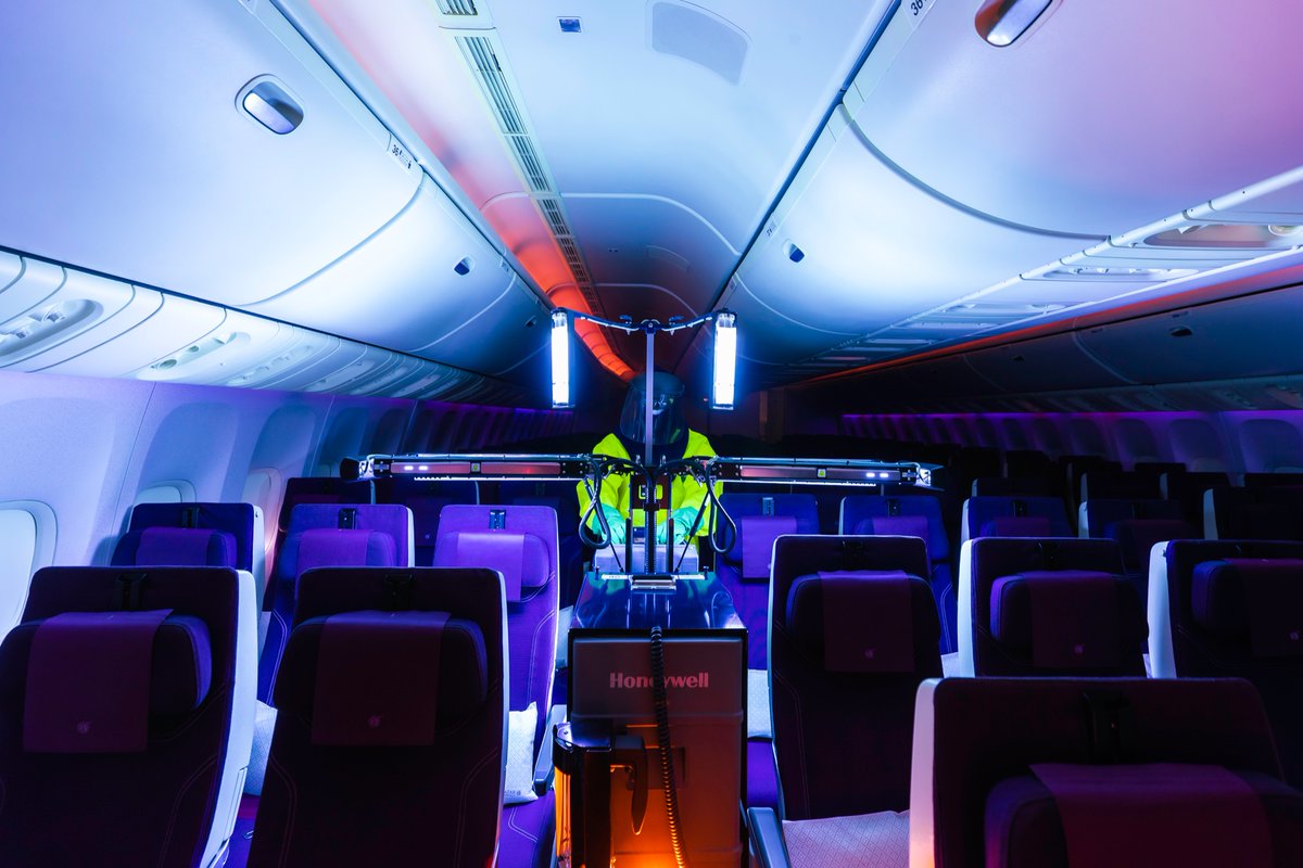 Qatar Airways Takes Aircraft Sanitation To Futuristic New Heights