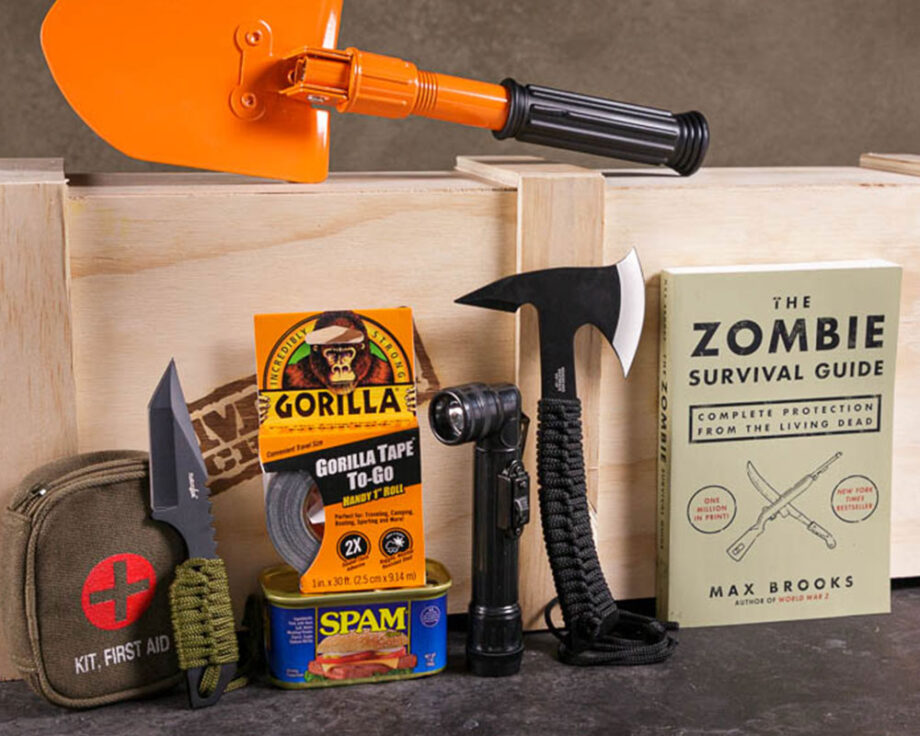 Man Crates Zombie Annihilation Gift Box