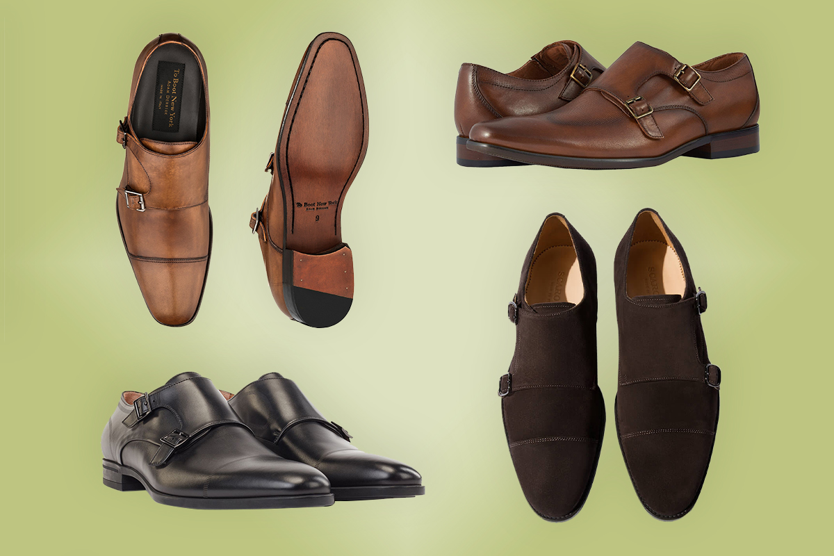 Buy > monk strap sandals > in stock