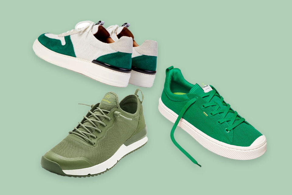 mens sneakers green