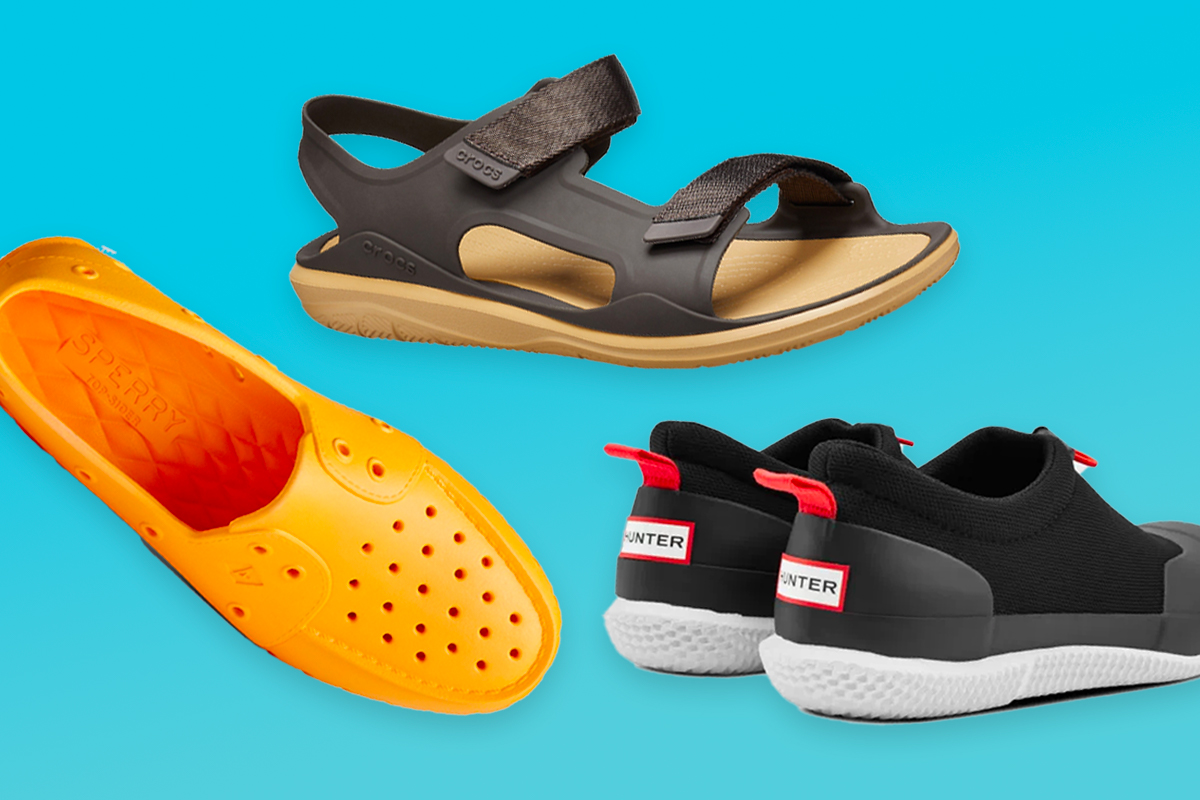 SANOSSI Mens Garden Clogs Sports Sandals Outdoor Indoor Slippers Lightweight Hiking Summer Walking Water Beach Shoes Male 