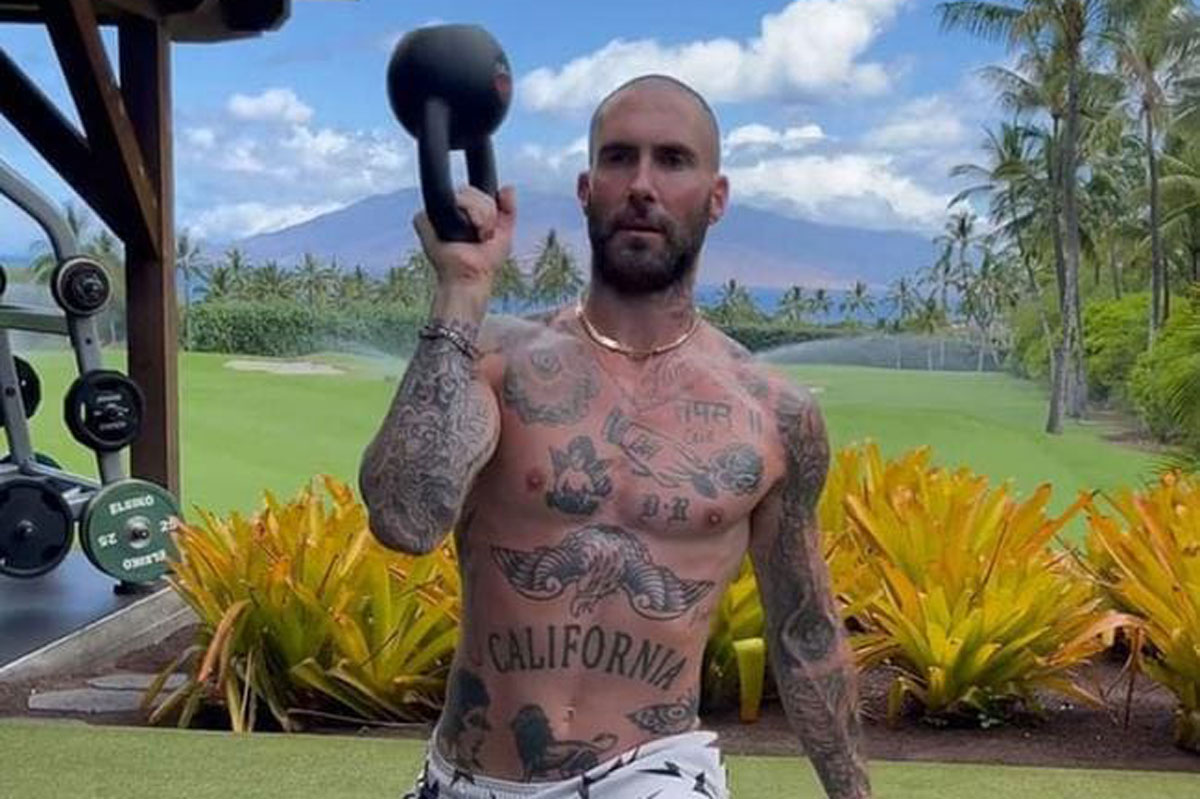 42-Year-Old Adam Levine Proves Age Is Just A Number With Scintillating Full Body Workout