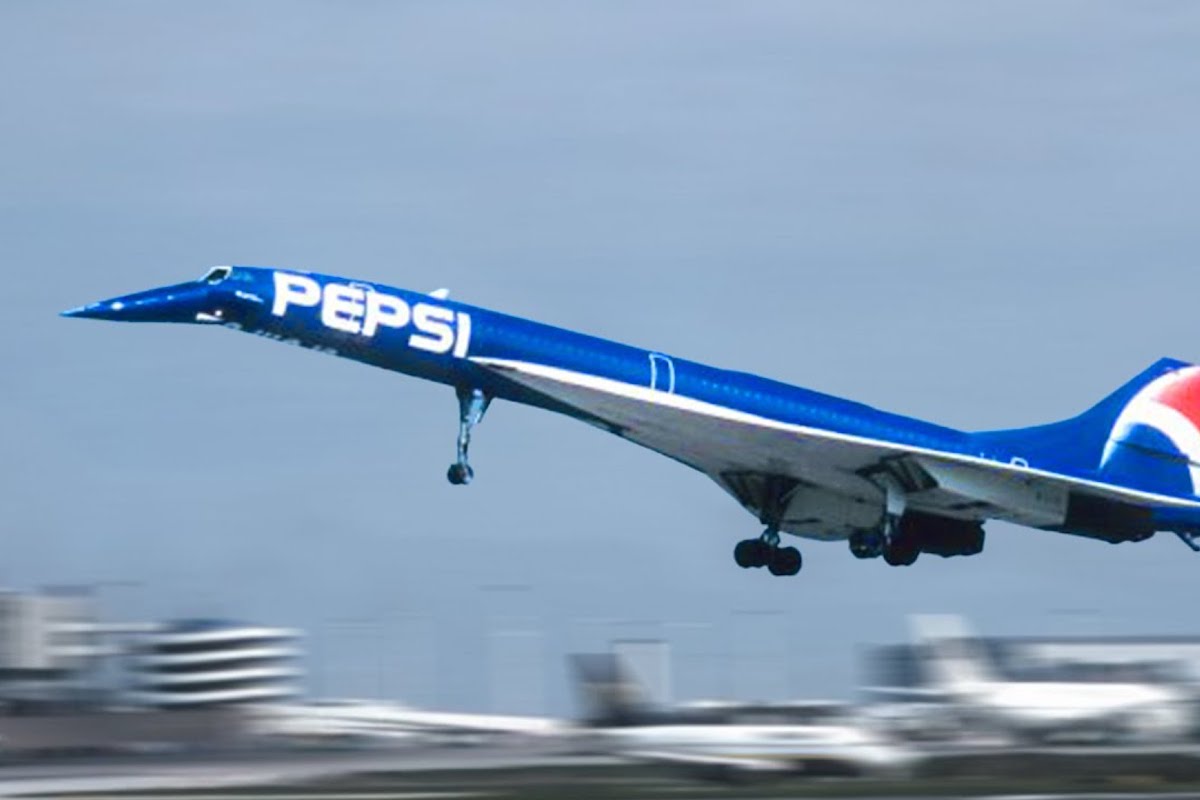 Incredibly 90s ‘Pepsi Concorde’ Could Provide A Glimpse At The Future Of Air Travel