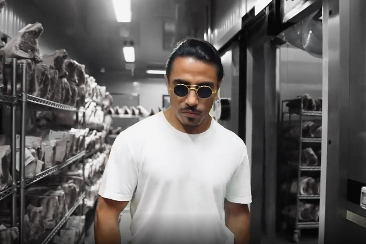 Salt Bae Blows Meat Lover's Minds With Behind The Scenes 'Lab' Tour