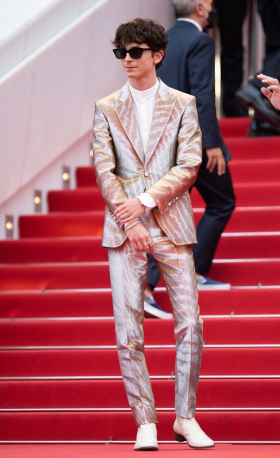 Timothée Chalamet Brings Slacker Style to Cannes