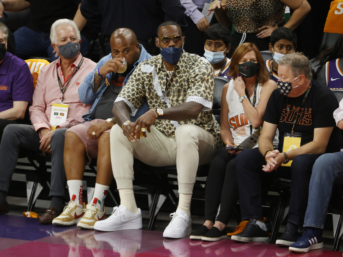 LeBron James Fashion Experiment Proves Loud Shirts Are Officially Back In Style