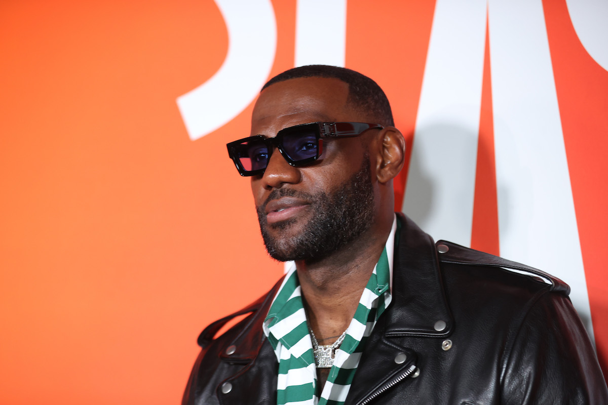 LeBron James Rocks 'Out Of This World' Leather Jacket On The Red Carpet