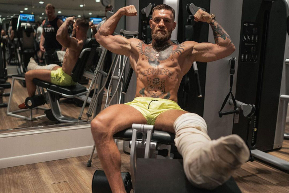 Conor McGregor Proves There’s Never An Excuse To Miss A Workout