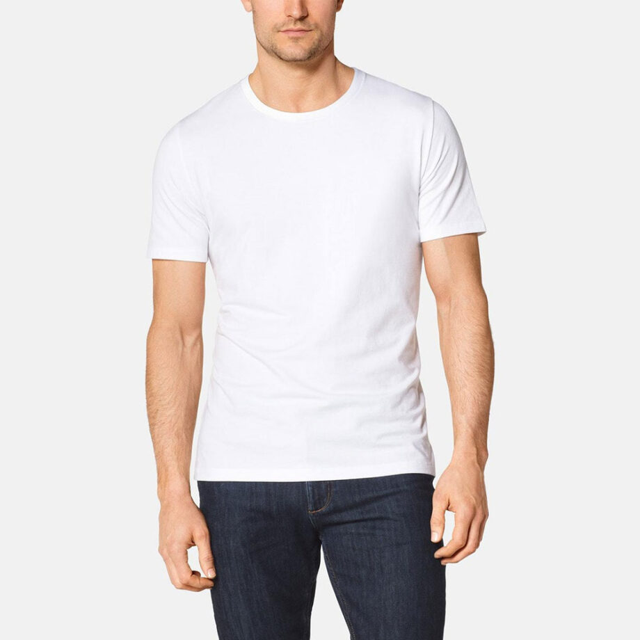 Dmarge white-t-shirts-men Tommy John