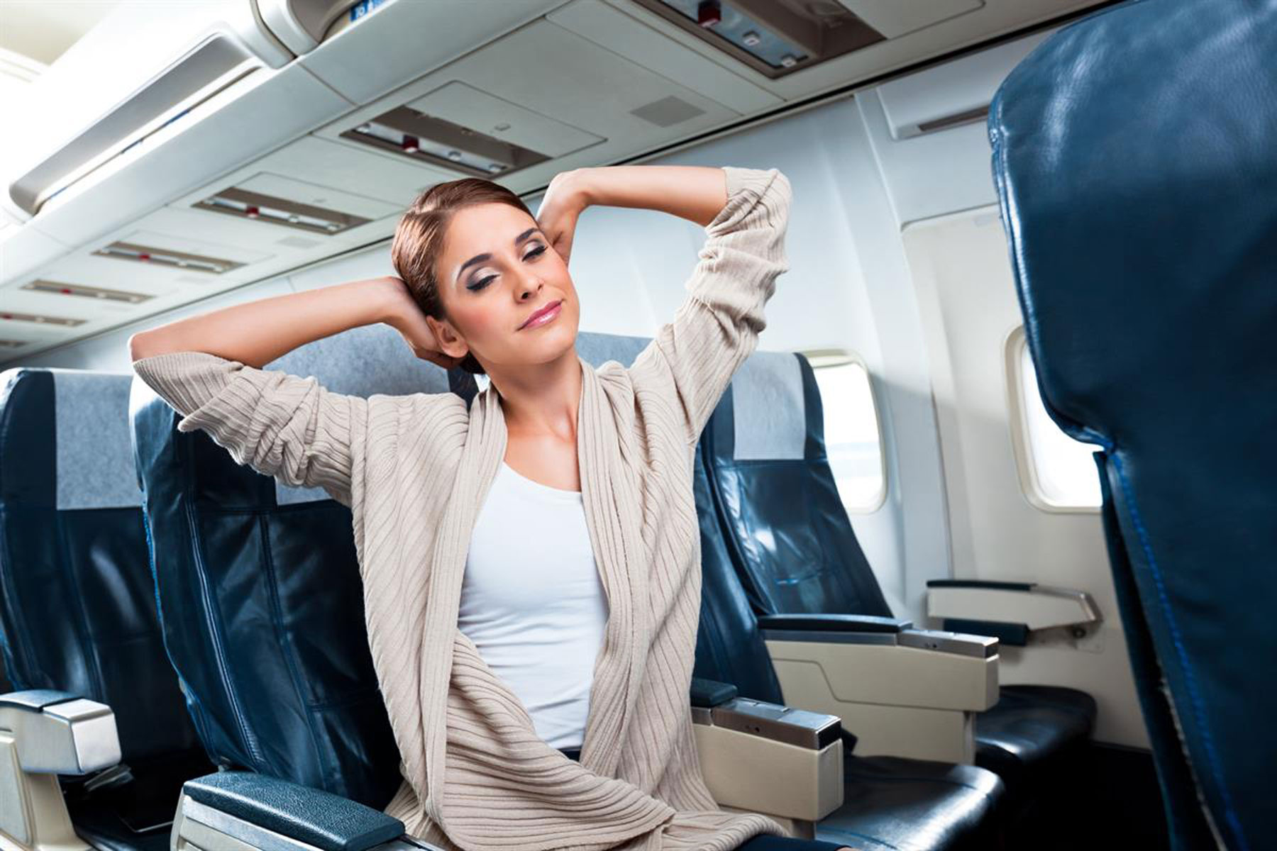 Woman’s Brazen Mid Flight Act Sparks Plane Etiquette Debate