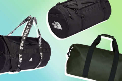 Vintage Style Carry On Sports Gym Bag Travel Duffle Bag Fitness Training Bags 