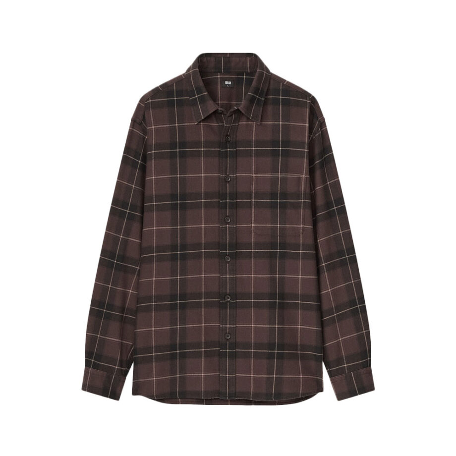Dmarge best-mens-flannel-shirts Uniqlo