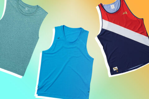 Men's Premium Basic Casual Athletic Sport Jersey Tank Tops Tshirts Work Out Gym