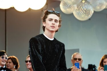 Timothée Chalamet Channels 'The Godfather' With Cartier Rings In Venice