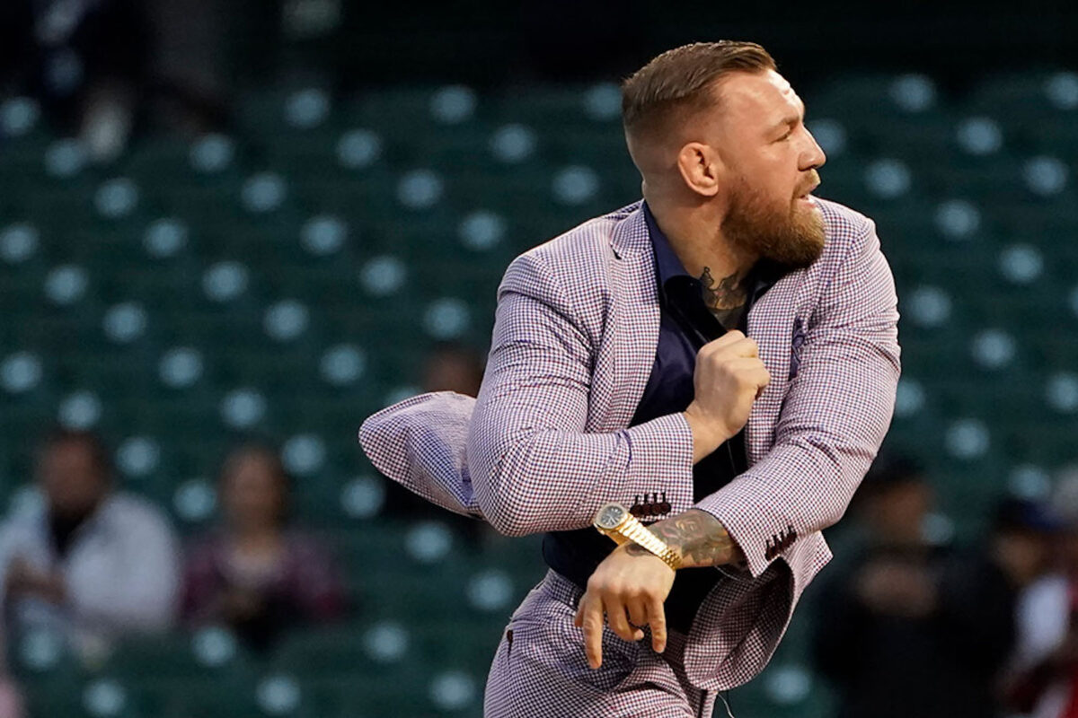 Conor McGregor Does The One Thing You Should Never Do With A Luxury Watch