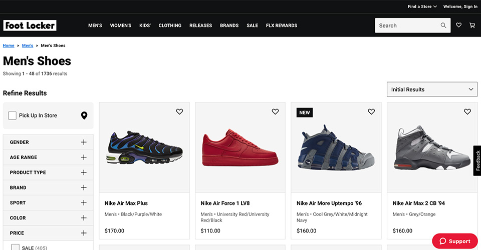 20 Best Online Sneaker Stores