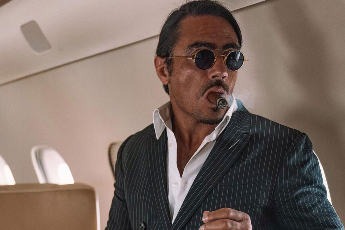 Celebrity Butcher 'Salt Bae' Proves You Can Still Smoke On A Flight… If You Can Afford It