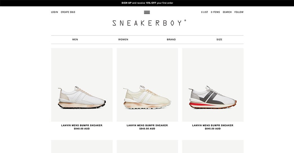 20 Best Online Sneaker Stores