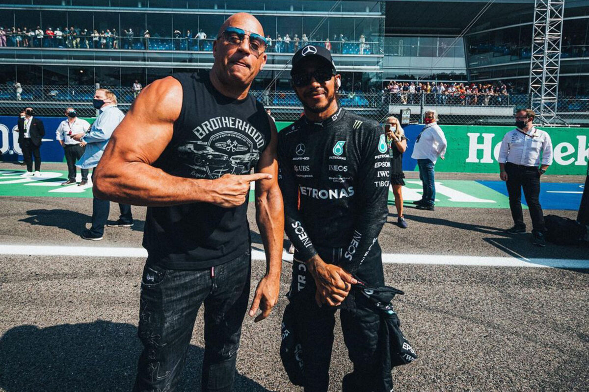 Lewis Hamilton Reveals 'Fast &amp; Furious' Training Buddy At Italian Grand Prix
