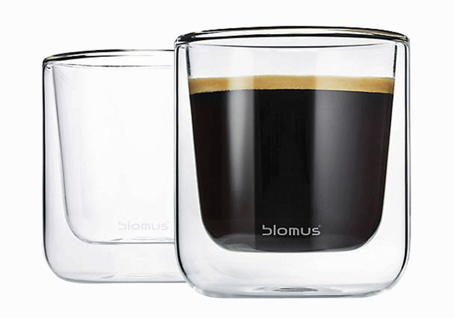 Blomus - NERO Insulated Coffee Glass Set