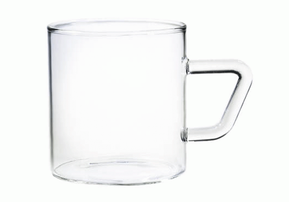 Borosil USA Small Glass Mug “Vision Classic”