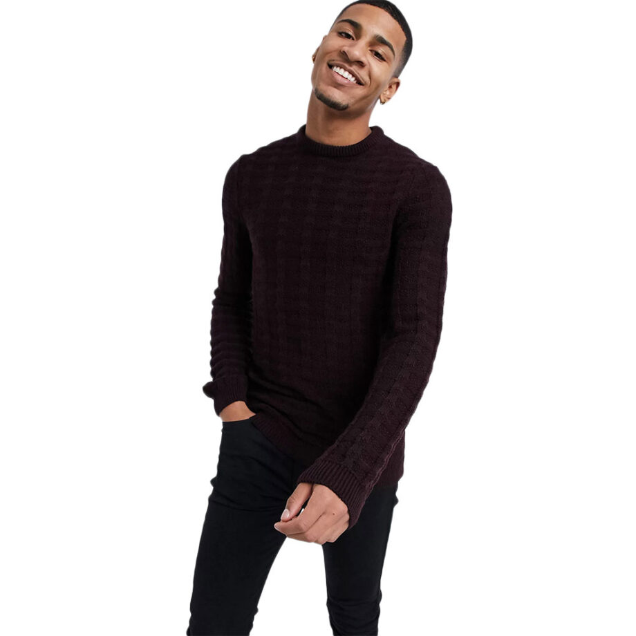 Dmarge best-mens-cable-knit-sweaters ASOS Design
