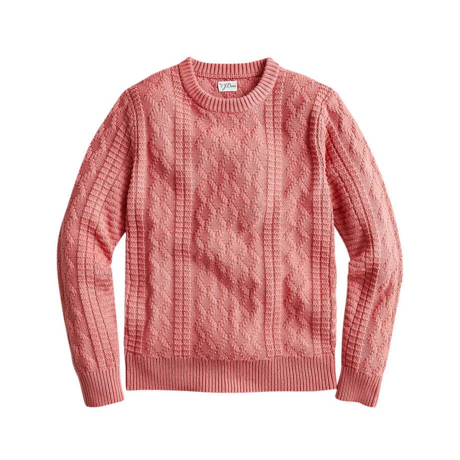 Dmarge best-mens-cable-knit-sweaters J. Crew