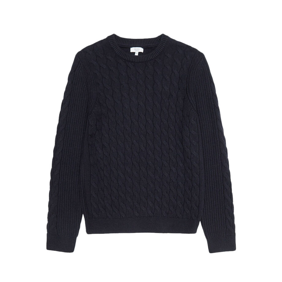Dmarge best-mens-cable-knit-sweaters Reiss