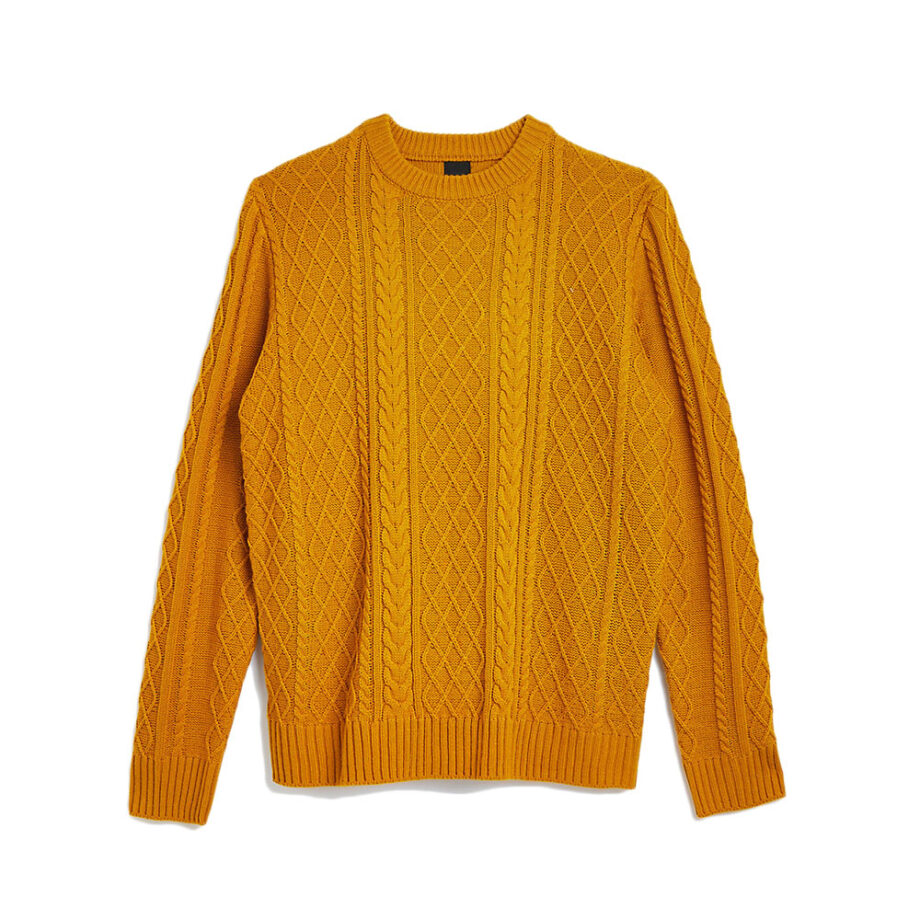 Dmarge best-mens-cable-knit-sweaters River Island