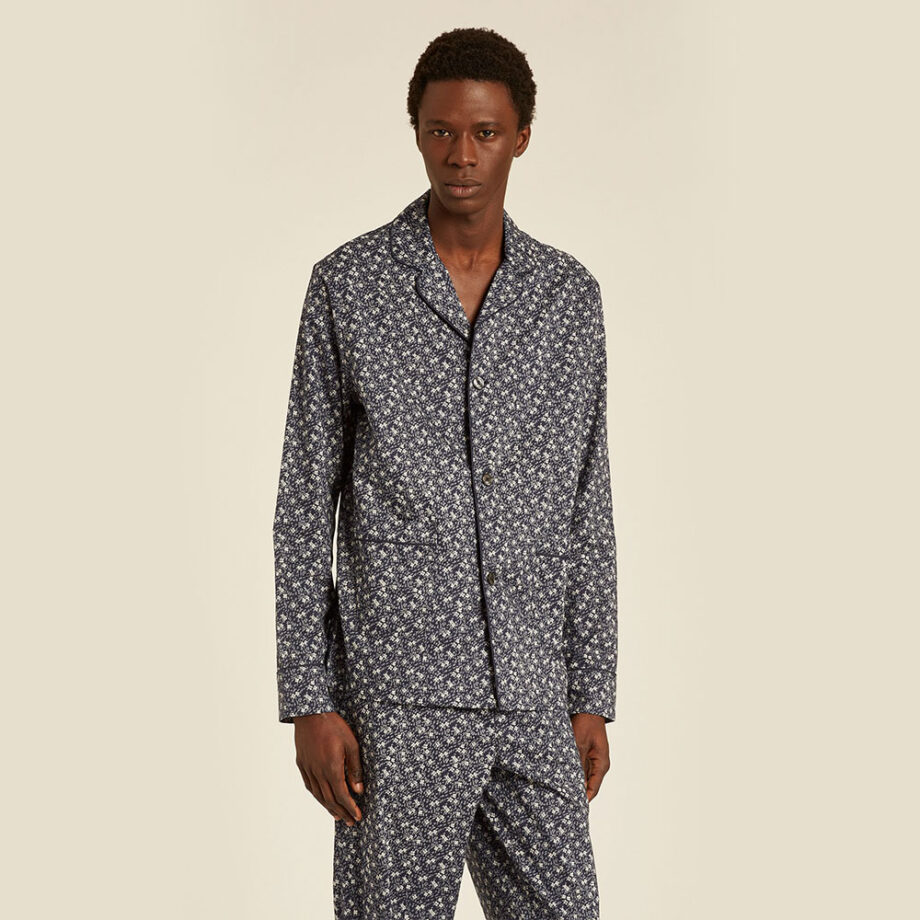 Aiboria Mens Short Pyjama Set Cotton Men Pyjamas Set Summer Loungewear Sleepwear Top & Bottoms Shorts Nightwear 