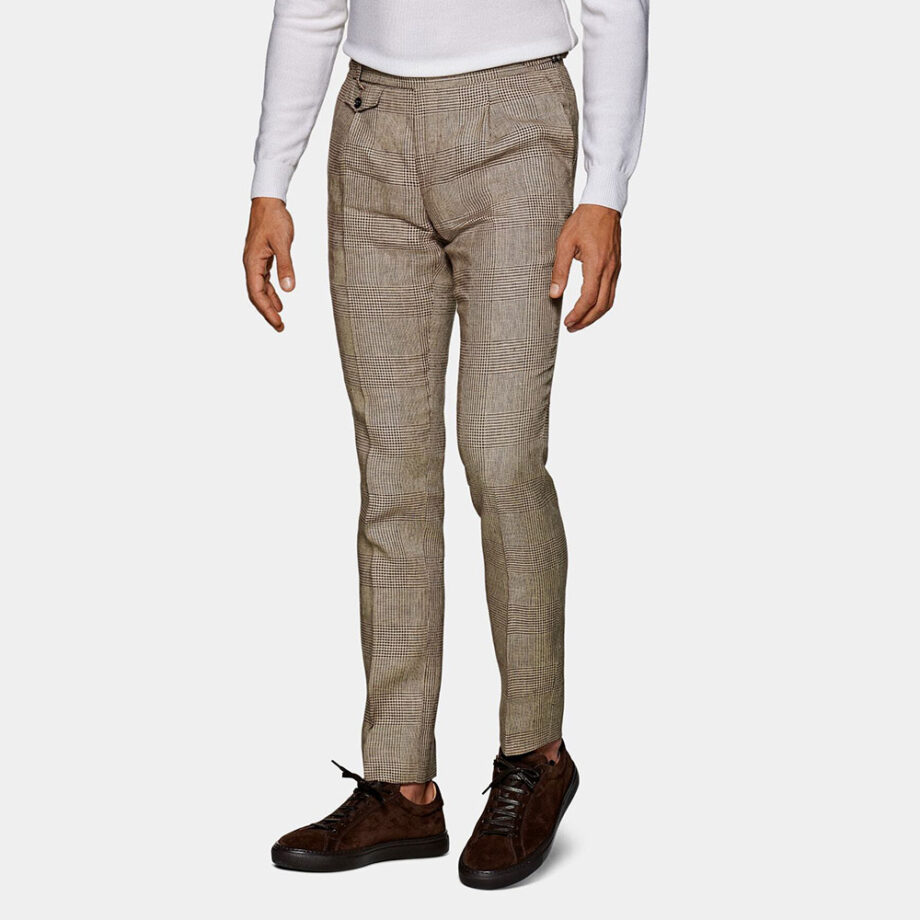 Dmarge best-plaid-check-pants-men Suitsupply