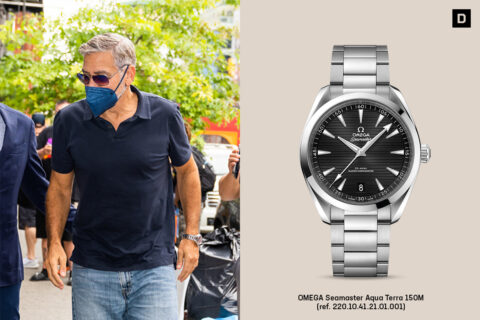 George Clooney Spotted Wearing OMEGA's Most Underrated Watch Ever ...