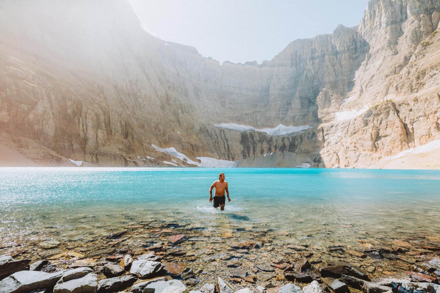 ‘Like Swimming In Blue Gatorade’: Hidden Lake Leaves American Travellers Stunned