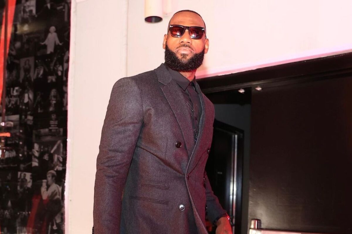 LeBron James Delivers A Knockout Blow In The Pre-Game Style Stakes